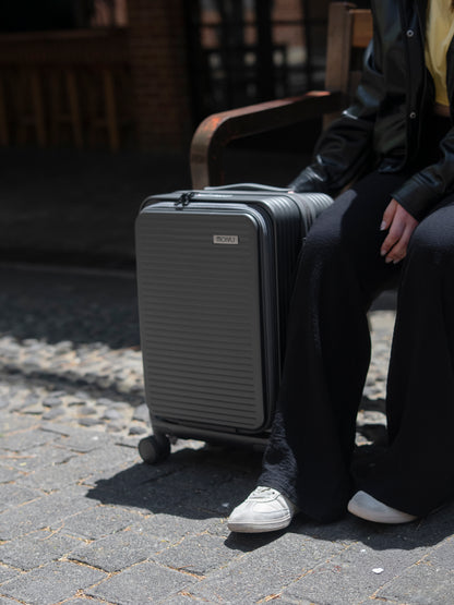 Maleta Viaje 3 (carry on) gris