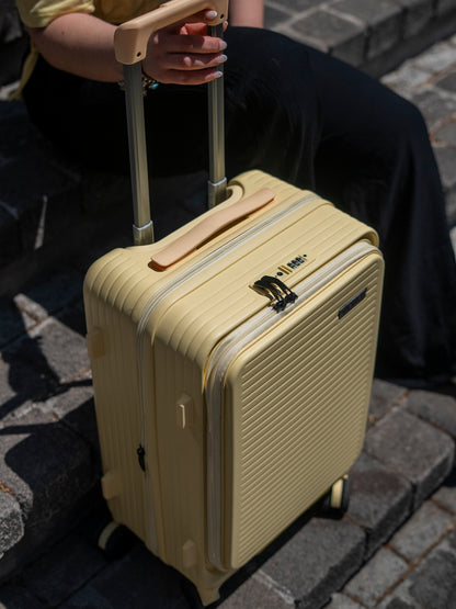 Maleta Viaje 3 (carry on) amarillo