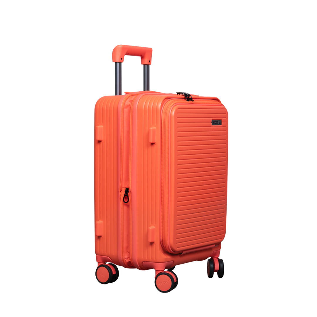 Maleta Viaje 3 (carry on) naranja