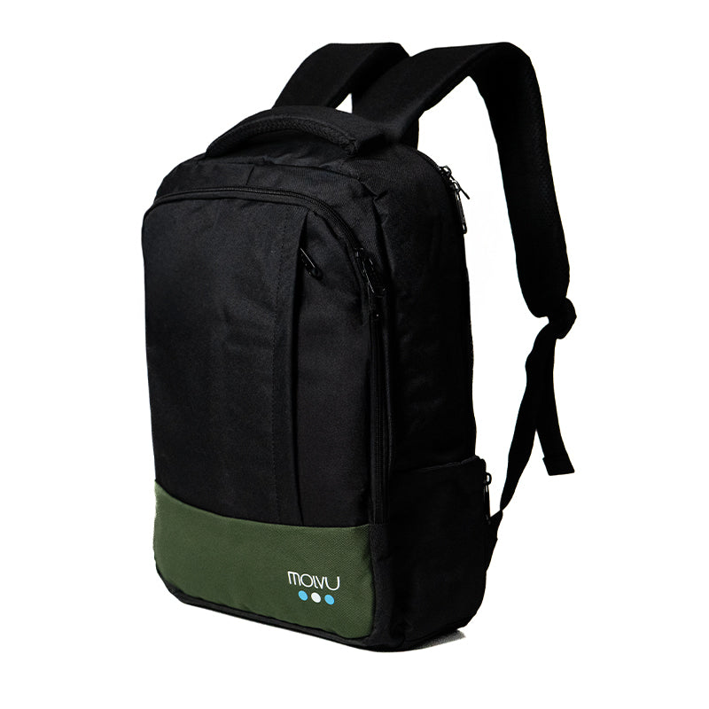 Mochila U2 Negro Verde
