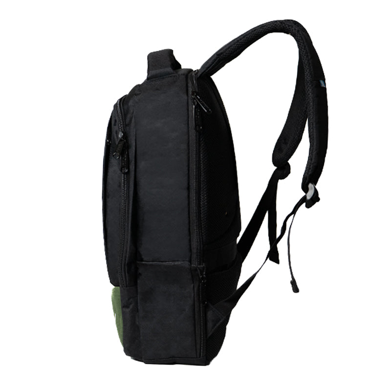 Mochila U2 Negro Verde