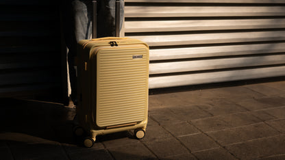 Maleta Viaje 3 (carry on) amarillo