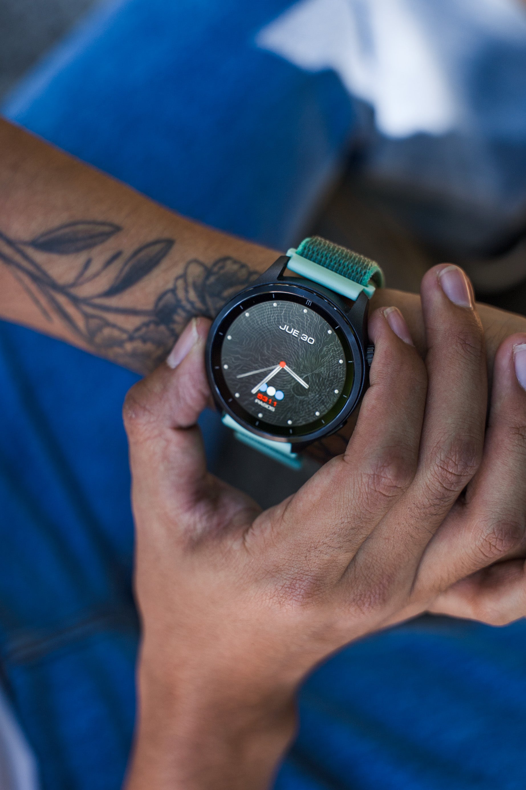 Dúo Relojes Inteligentes T9 Negros