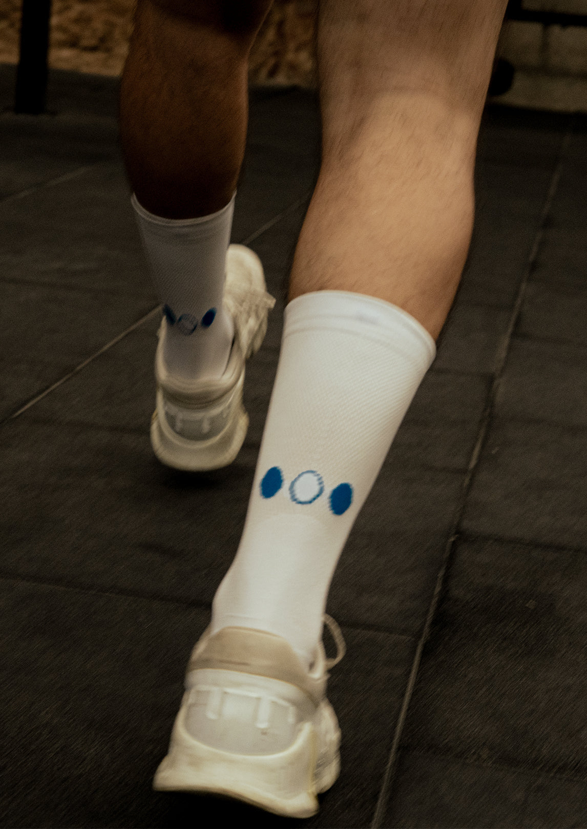 Calcetines Pata de Chucho Training Crew blanco – foto 8