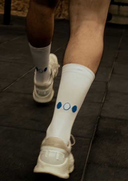 Calcetines Pata de Chucho Training Crew blanco – foto 8
