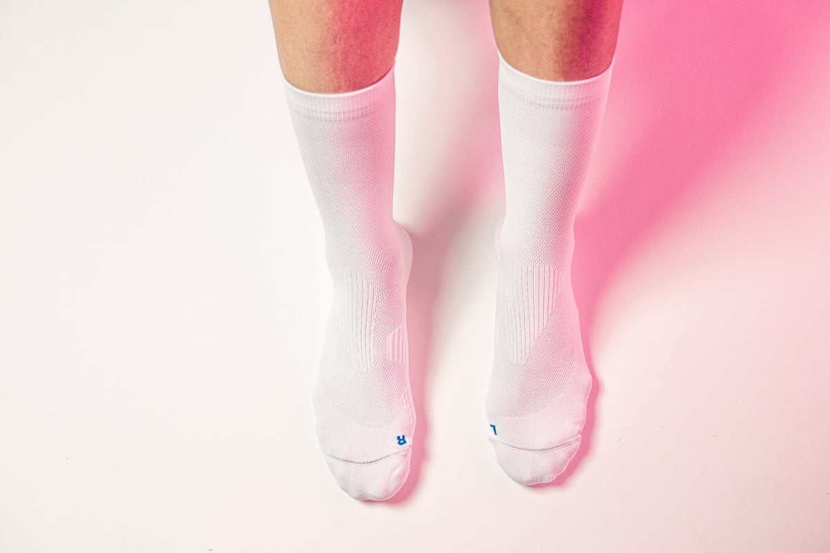 Calcetines Pata de Chucho Training Crew blanco – foto 4