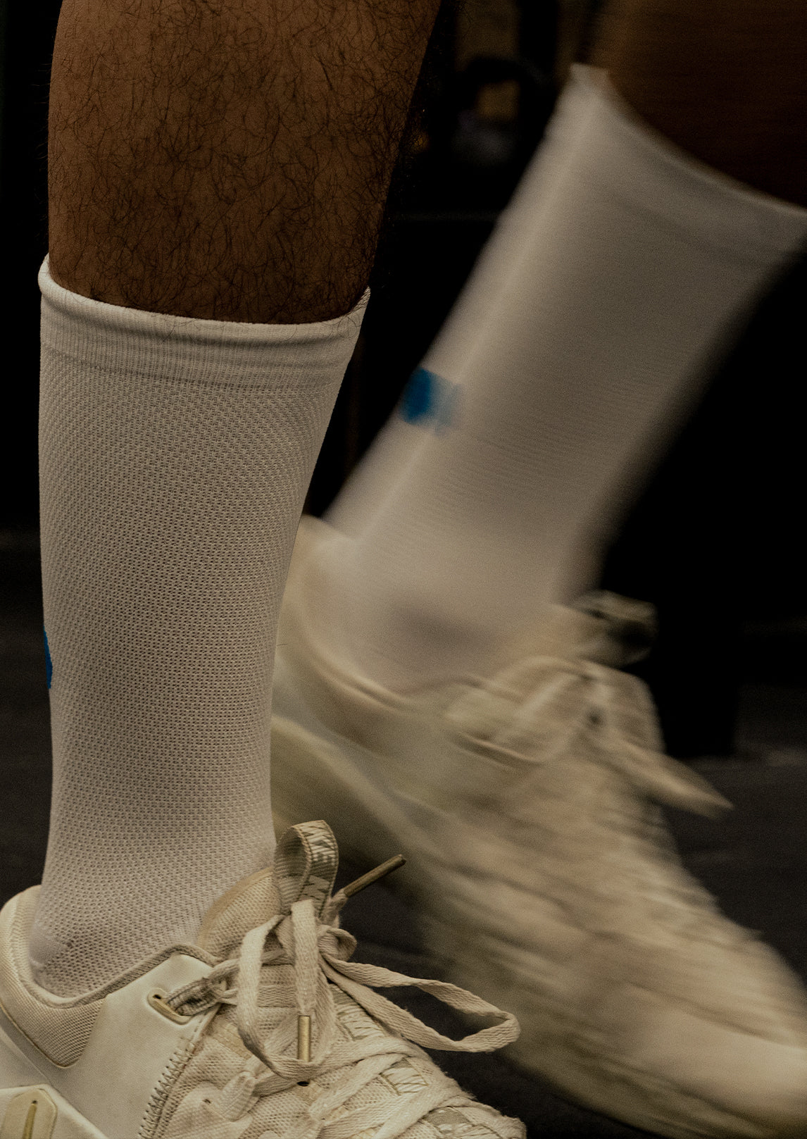 Calcetines Pata de Chucho Training Crew blanco – foto 10