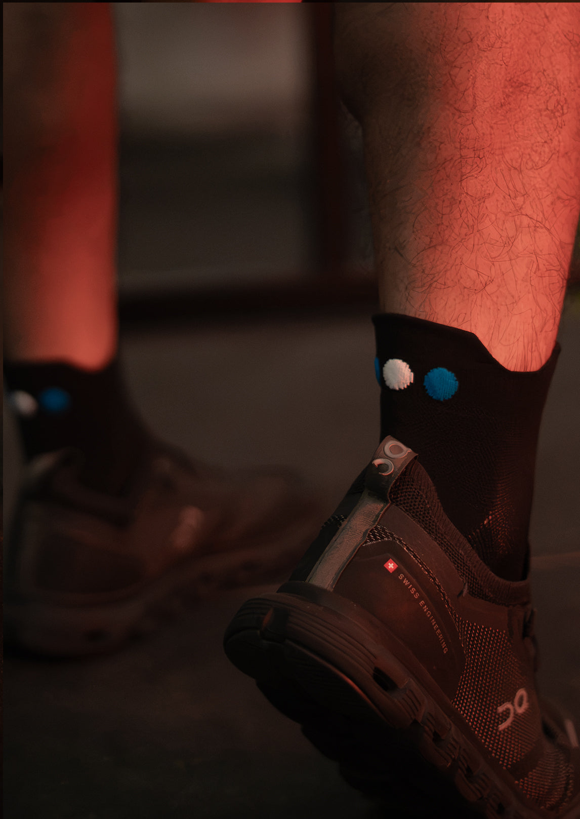 Calcetines Pata de Chucho Training Quarter negro – foto 3