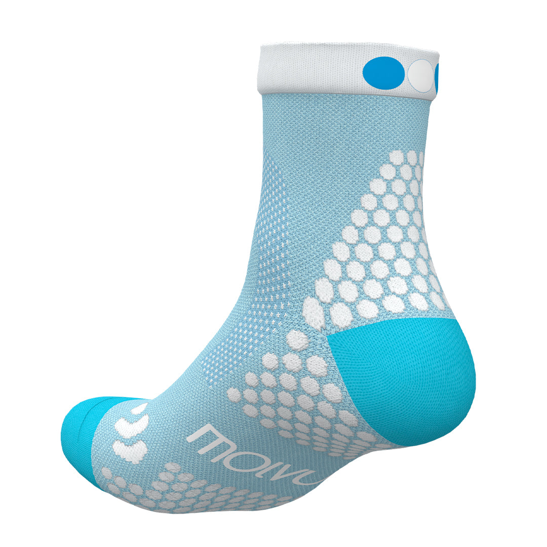 CALCETINES PATA DE CHUCHO CARRERA - TALLA L (CELESTE)