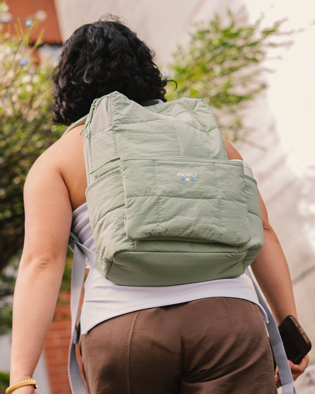 Mochila U8 Puff Verde Menta