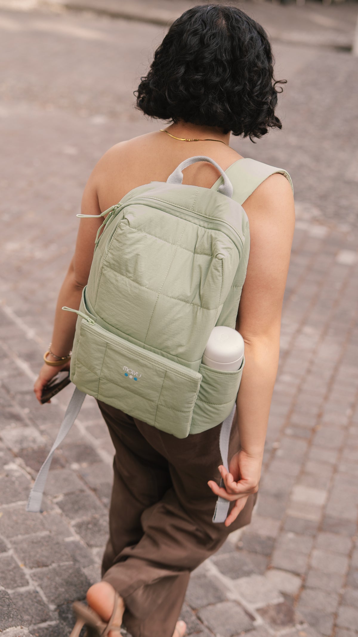 Mochila U8 Puff Verde Menta