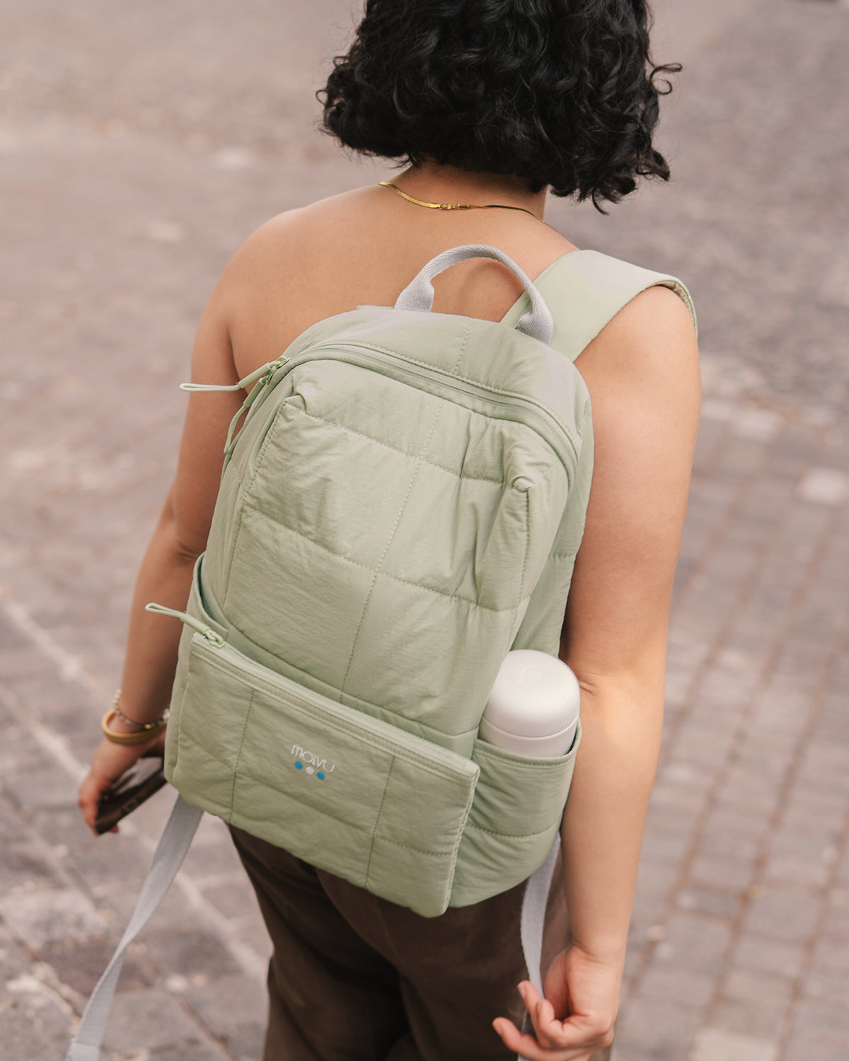Mochila U8 Puff Verde Menta