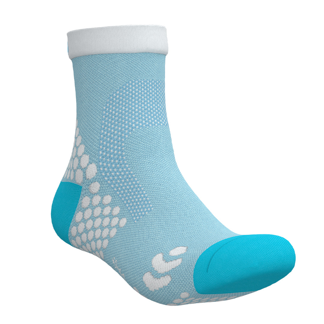 CALCETINES PATA DE CHUCHO CARRERA - TALLA L (CELESTE)