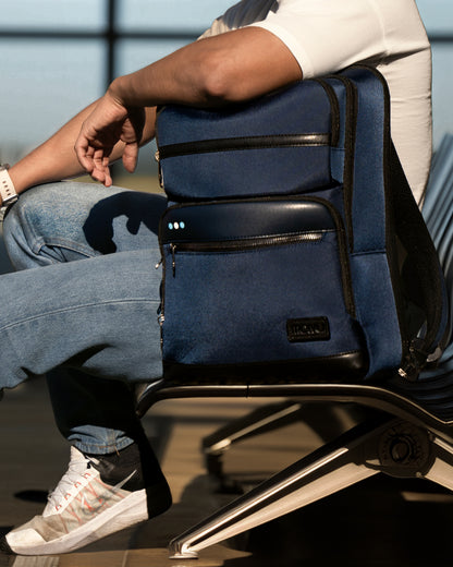 Mochila Business 12 Azul