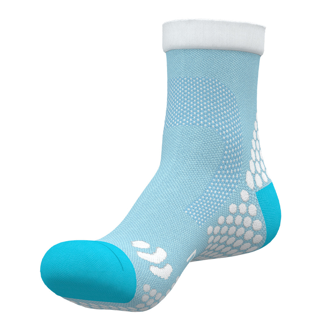 CALCETINES PATA DE CHUCHO CARRERA - TALLA L (CELESTE)