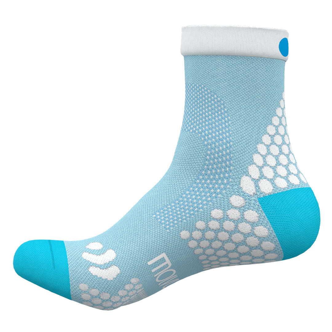 CALCETINES PATA DE CHUCHO CARRERA - TALLA L (CELESTE)