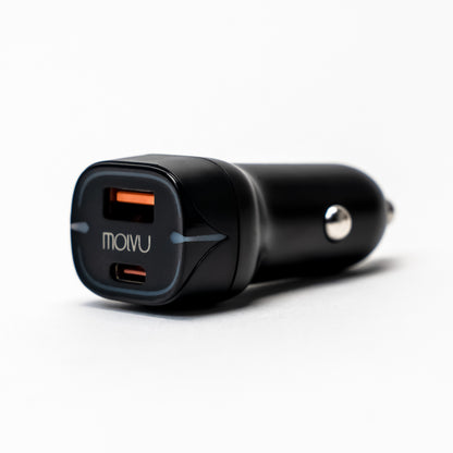 Cargador Boost2 de carro Dual USB y USB-C