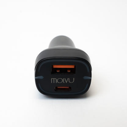Cargador Boost2 de carro Dual USB y USB-C