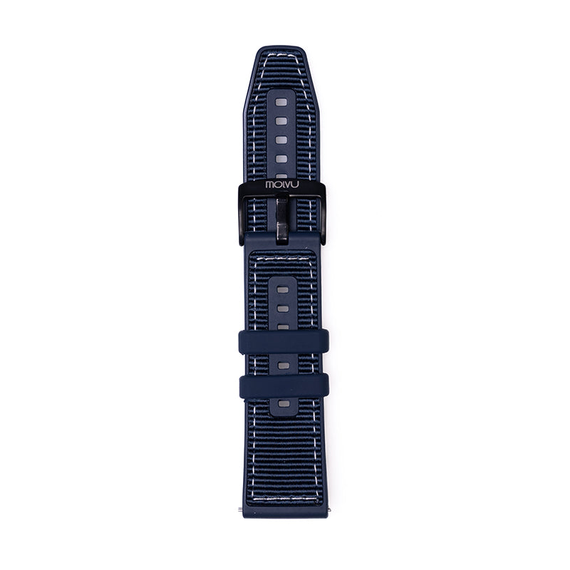 Pulsera T7 y T8 azul c/bordado