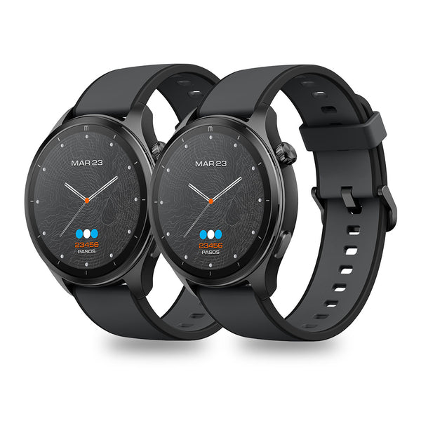 Dúo Relojes Inteligentes T9 Negros