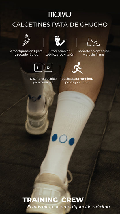 Flyer de los calcetines Pata de Chucho Training Crew