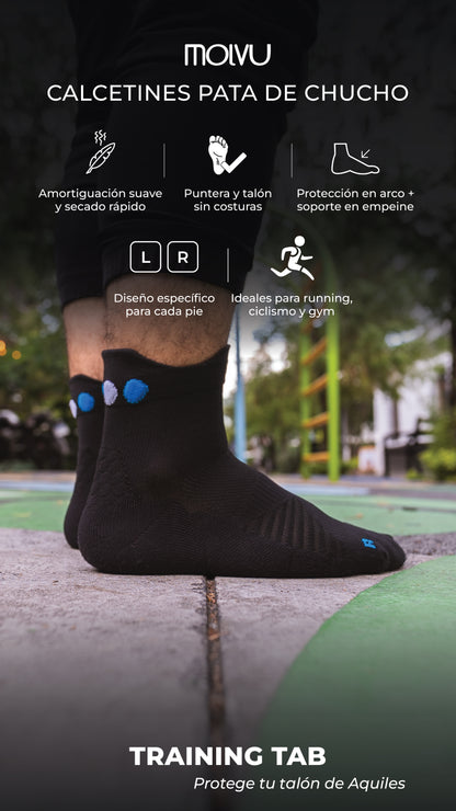 Flyer de los calcetines Pata de Chucho Training TAB