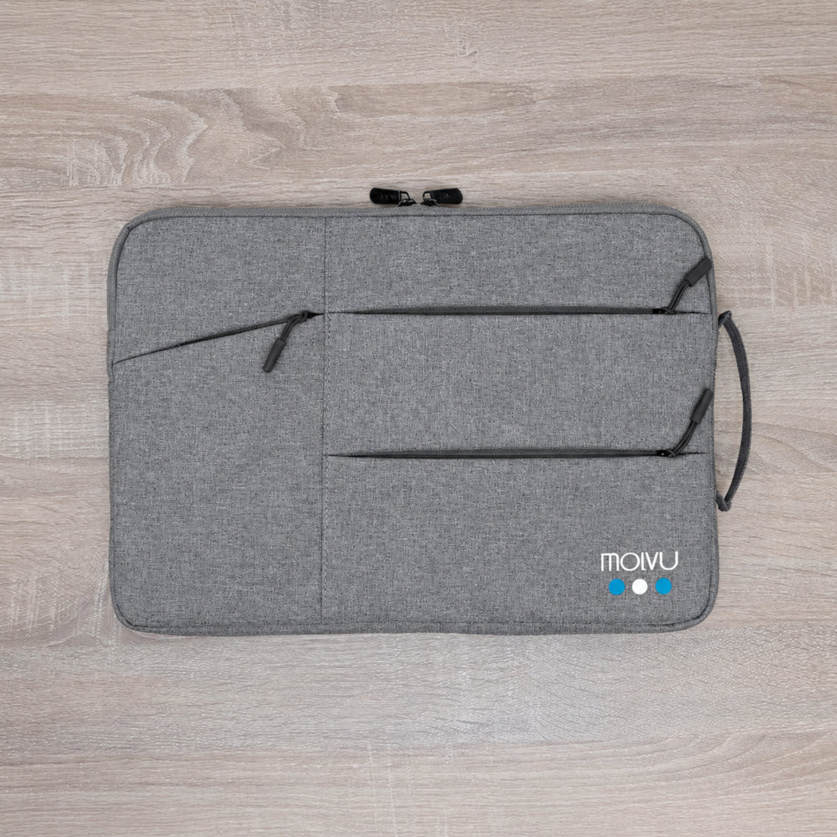 Funda para laptop N2 15.6" Gris, detalle