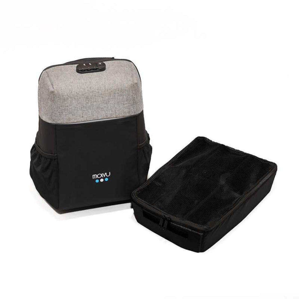 Mochila Go Gris + Organizador