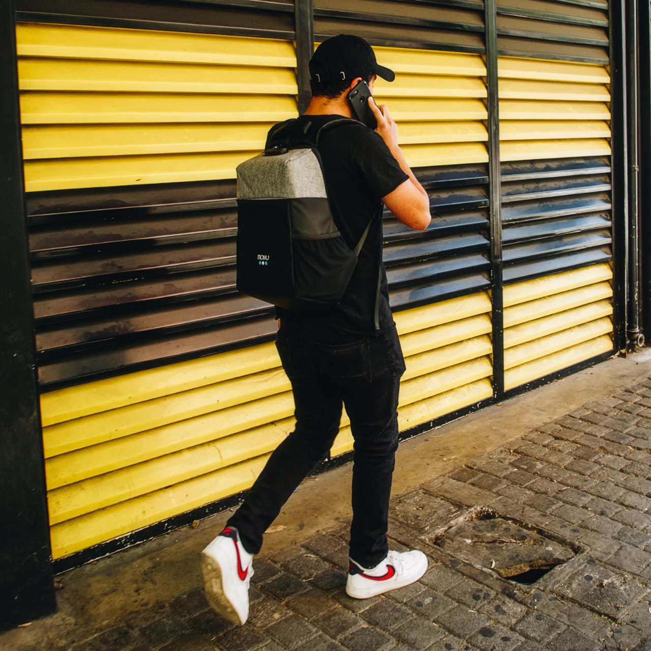 Mochila Go Gris + Organizador