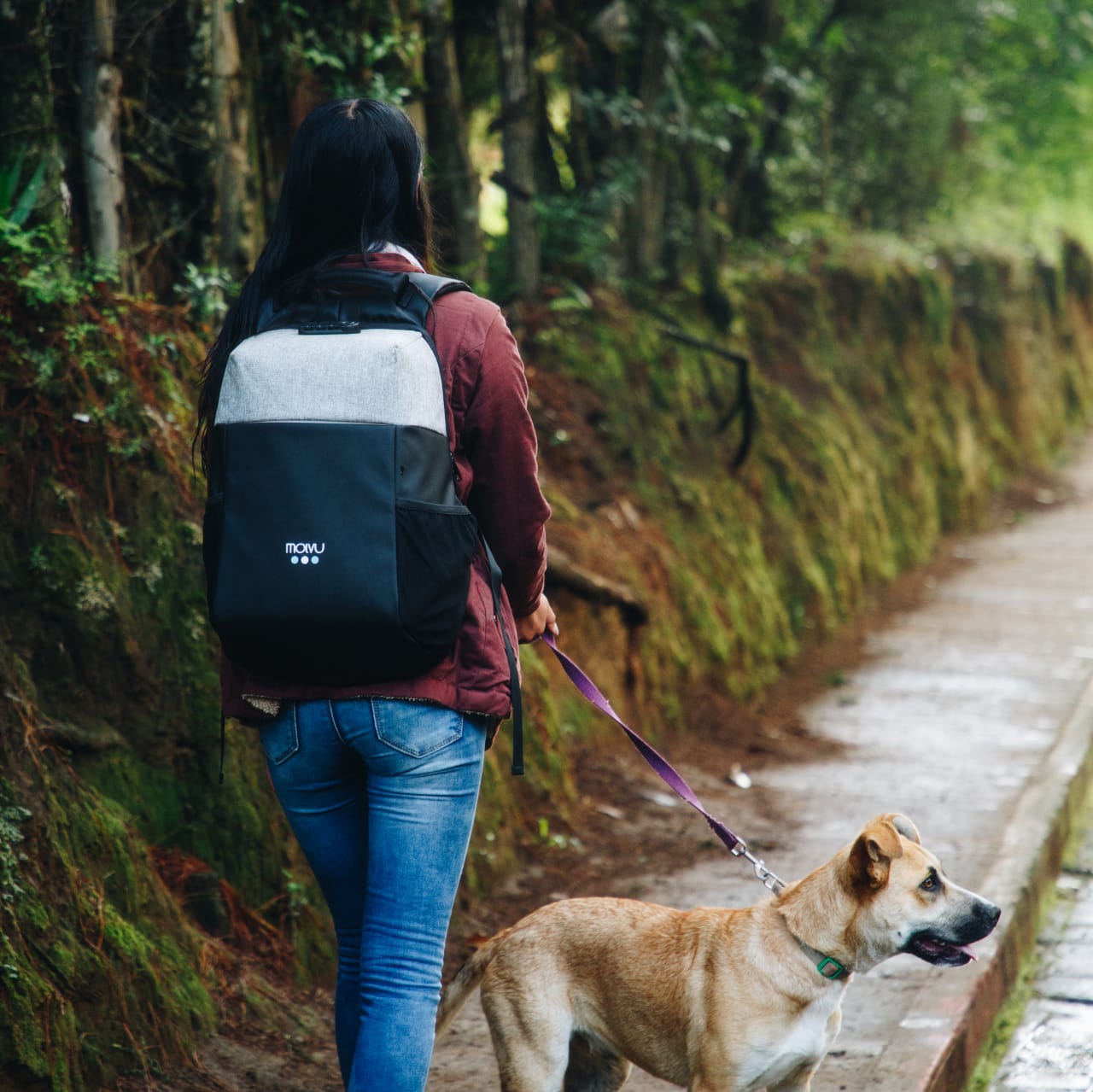Mochila Go Gris + Organizador