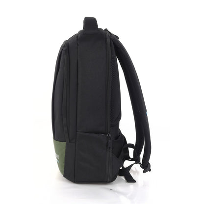 Mochila U2 Negro Verde
