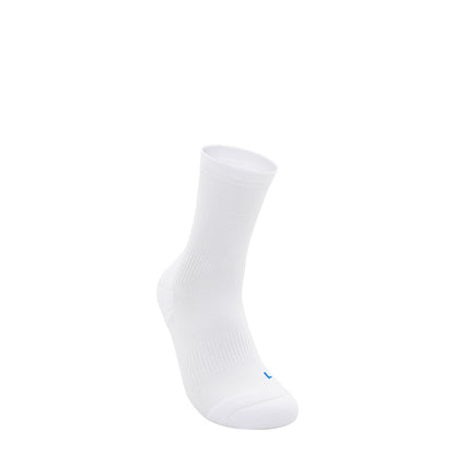 Calcetines Pata de Chucho Training Mini Crew blanco, talla S, detalle