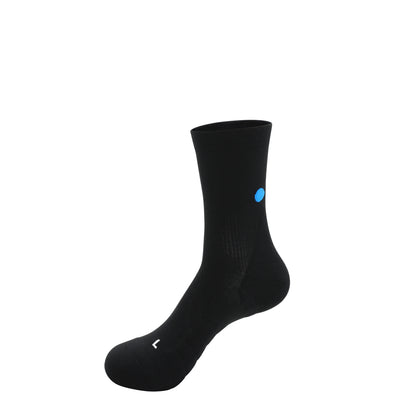 Calcetines Pata de Chucho Training Mini Crew negro, talla S