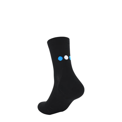 Calcetines Pata de Chucho Training Mini Crew negro, talla S, detalle