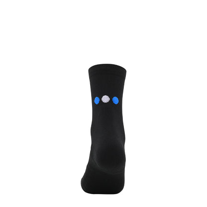 Calcetines Pata de Chucho Training Mini Crew negro, talla S, detalle