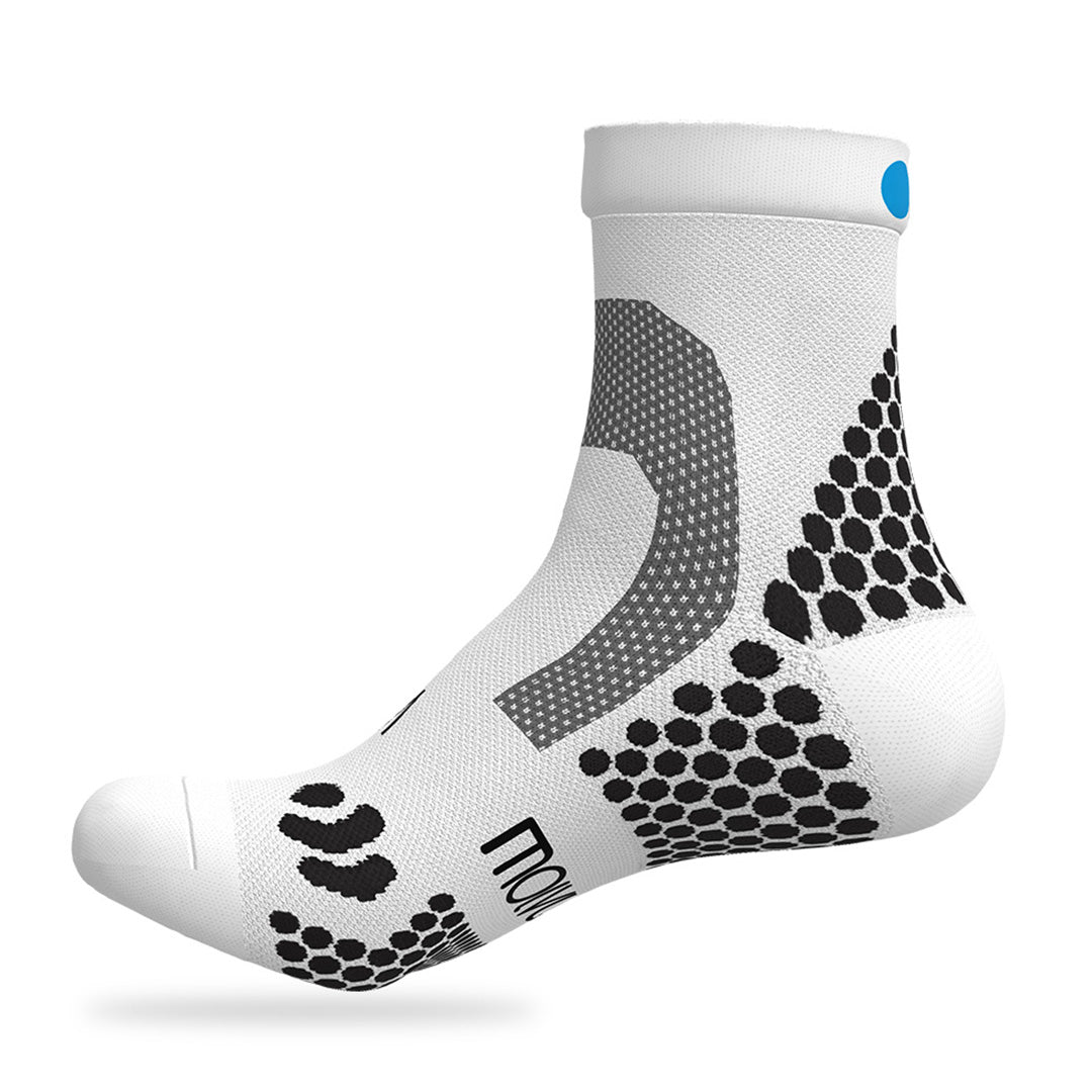 Calcetines Pata de Chucho Carrera - Talla S (blancos) | Edición Vos Podés