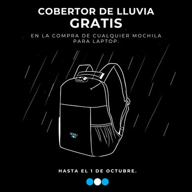 Mochila para Laptop + Protector de lluvia GRATIS