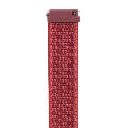 Pulsera T7 y T8 velcro roja