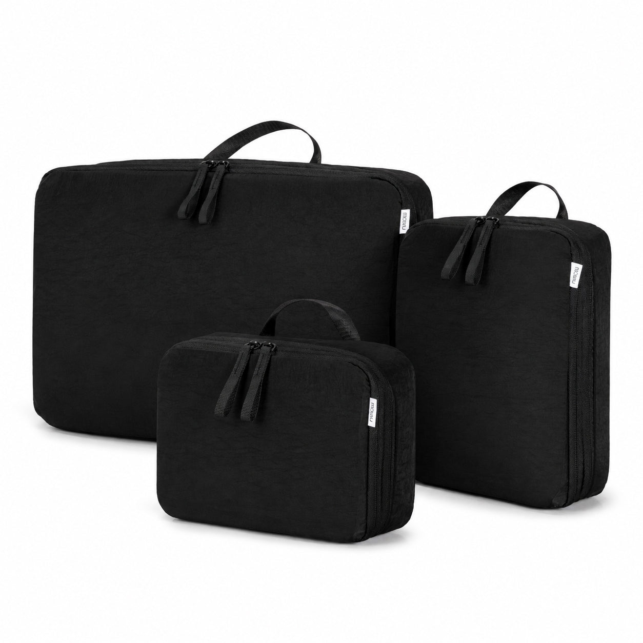 Set 3 Packing Cubes Molvu - grande, mediano y pequeño