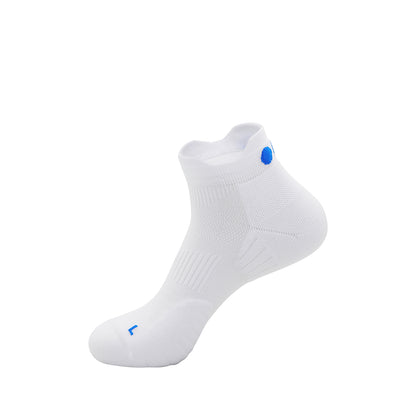 Calcetines Pata de Chucho Training Quarter blanco, detalle 2