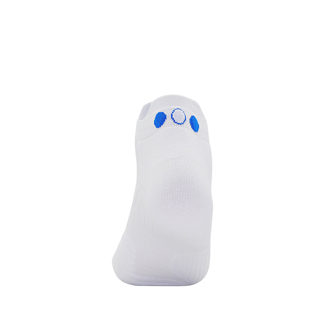 Calcetines Pata de Chucho Training Quarter blanco, detalle 3
