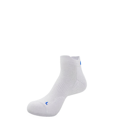 Calcetines Pata de Chucho Training Quarter blanco, talla S