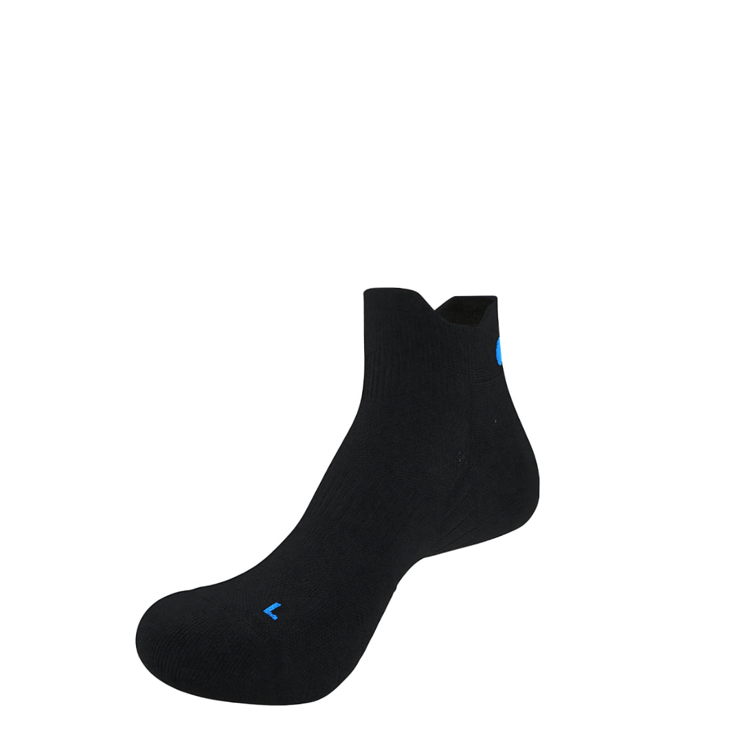 Calcetines Pata de Chucho Training Quarter negro, talla M