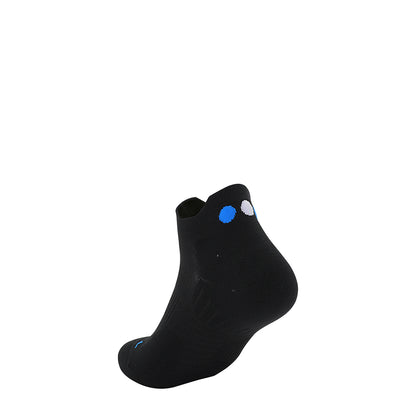 Calcetines Pata de Chucho Training Quarter negro, talla S, detalle
