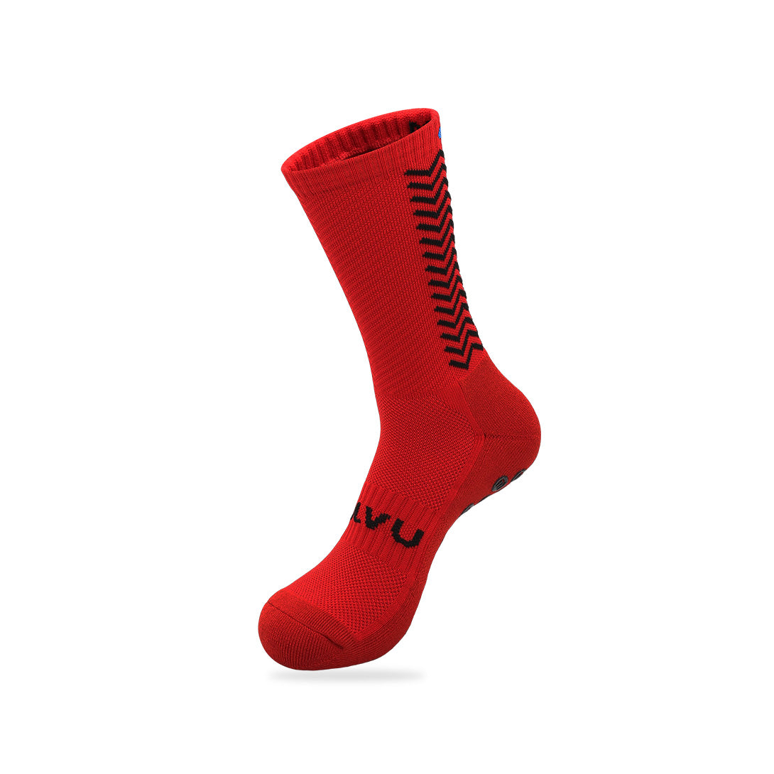 CALCETINES PATA DE CHUCHO FUT - TALLA S (ROJOS)