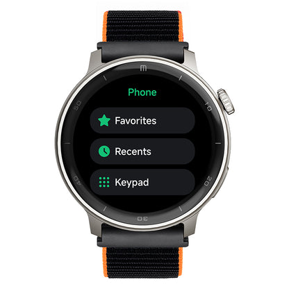 Reloj T8 Gris + Pulsera velcro negro con orilla naranja