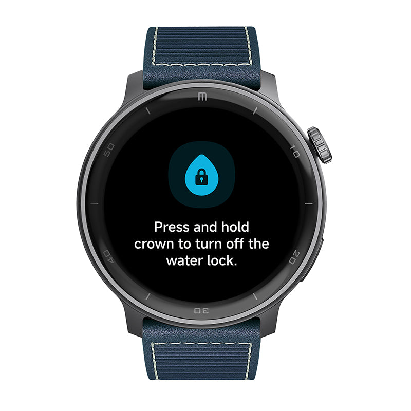 Reloj T8 Negro + Pulsera azul c/bordado