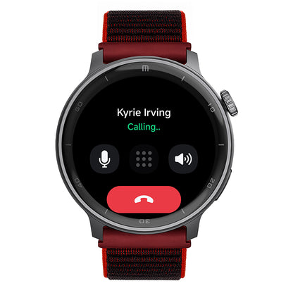 Reloj T8 Negro + Pulsera velcro negro rojo