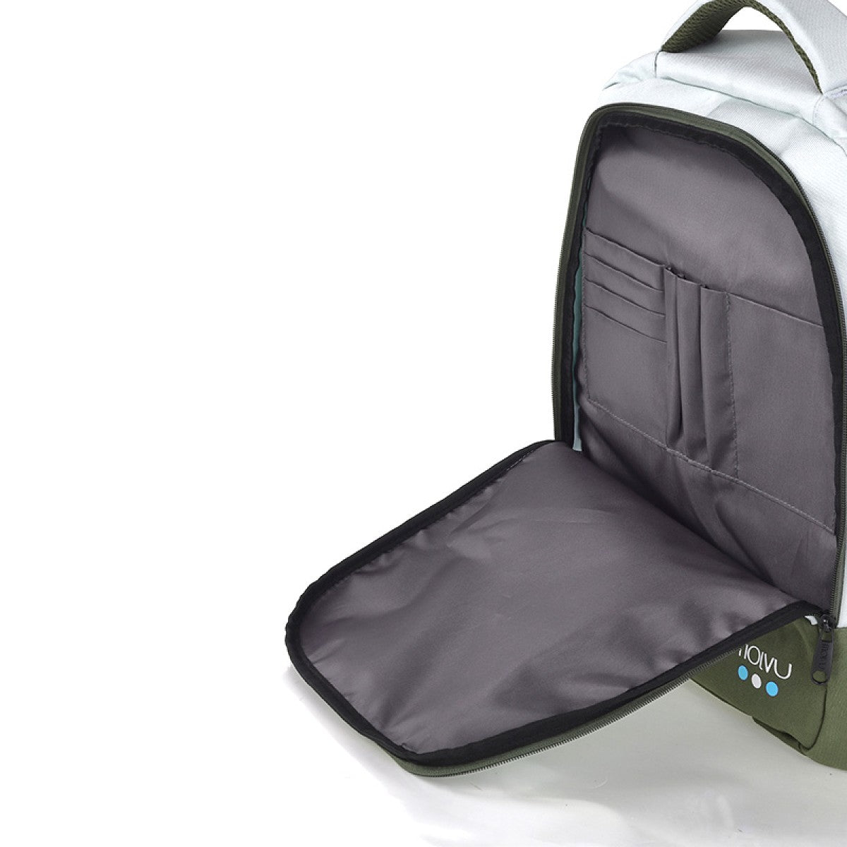 Mochila U2 Verde con Celeste