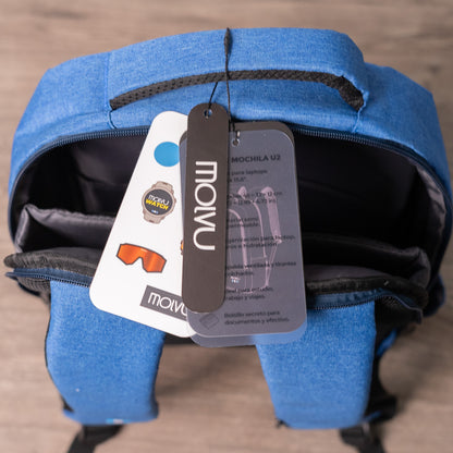Mochila U2 Azul Celeste